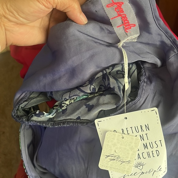 New Free People Iris Maxi Dress Size XS - Picture 8 of 8